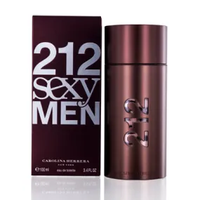 212 Sexy Men Carolina Herrera Edt Spray 3.3 Oz For Men