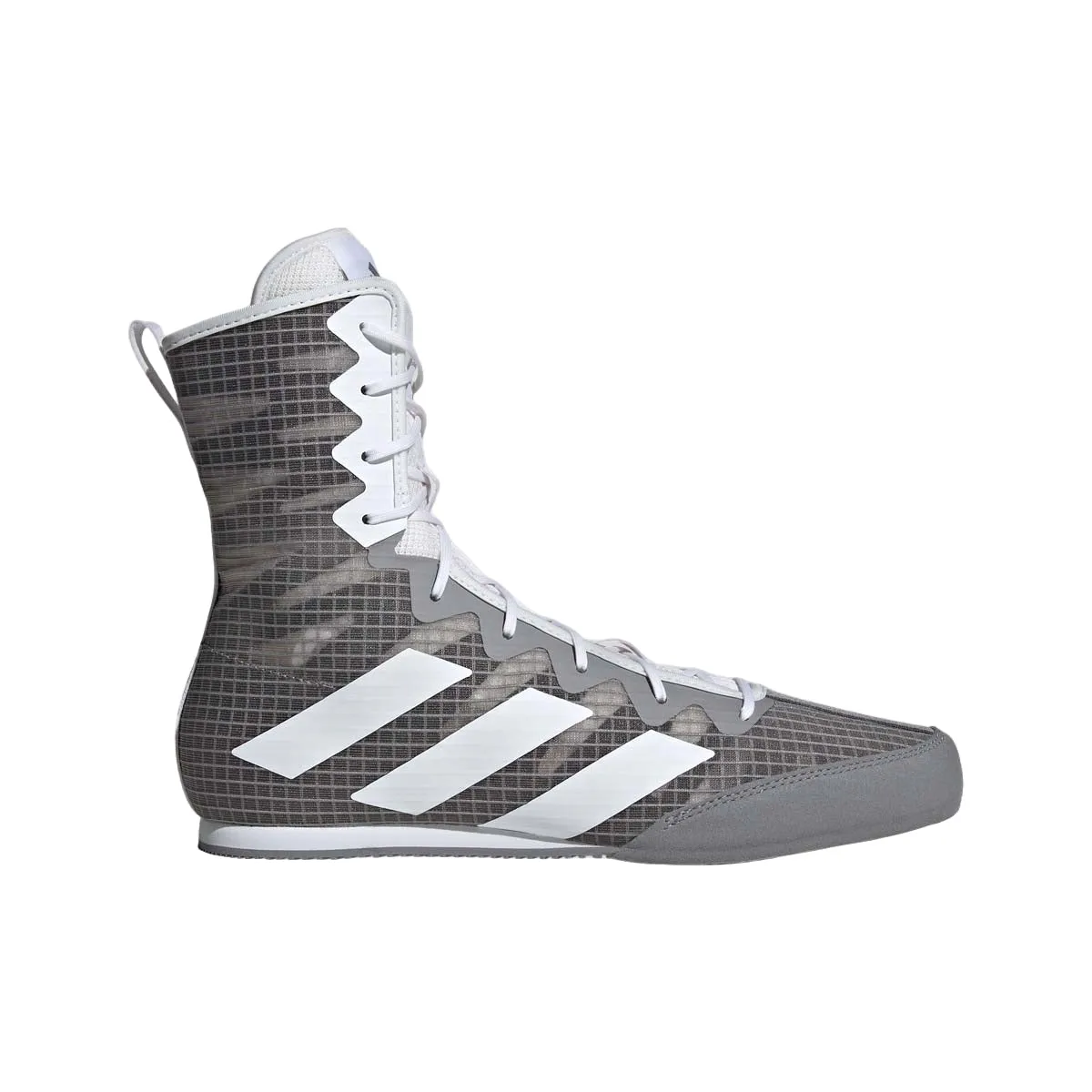 Adidas Box Hog 4 Boxing Boots Grey/White