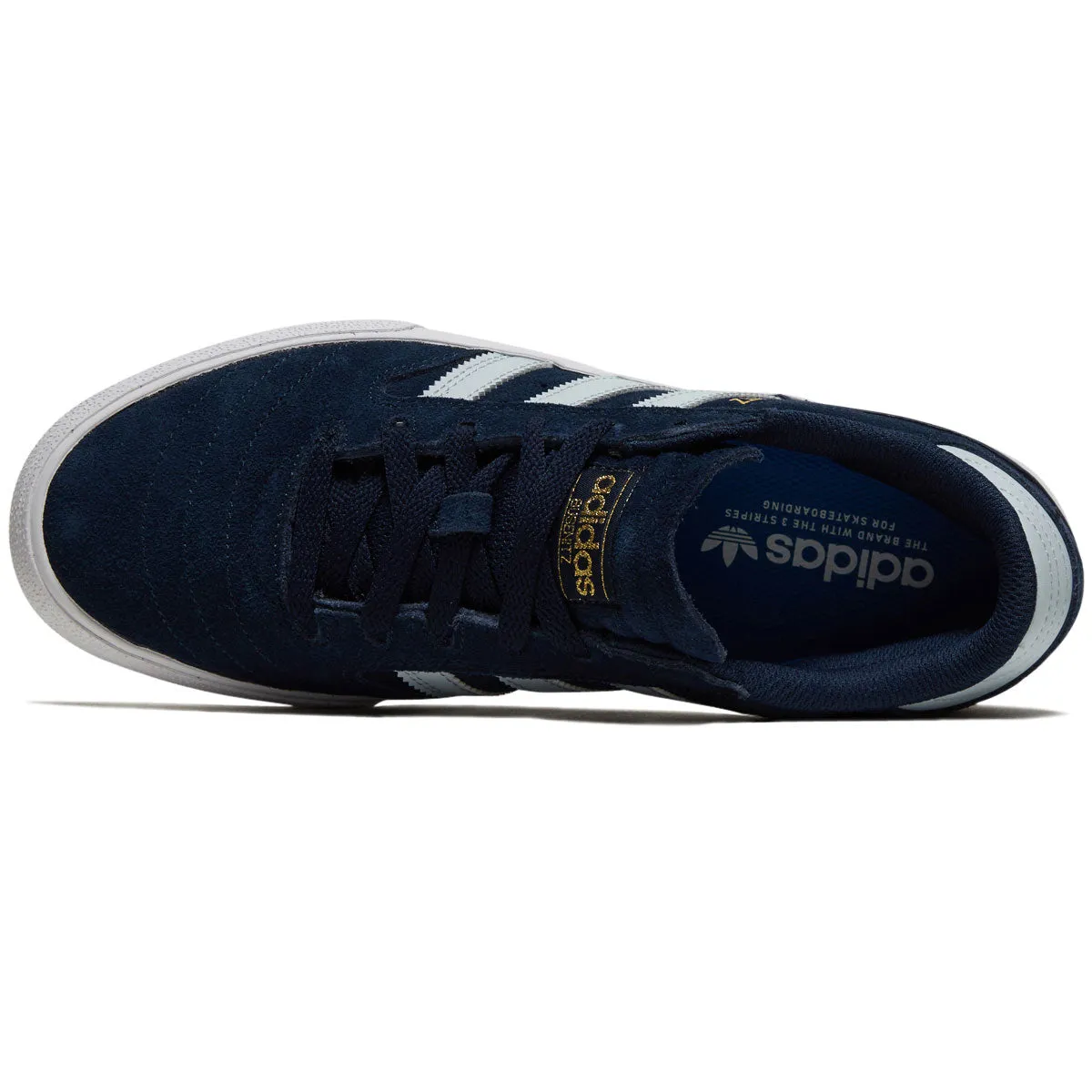 Adidas Busenitz Vulc II Shoes - Collegiate Navy/Halo Blue/Gold Foi