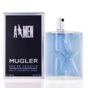 Angel Men Thierry Mugler Edt Spray Refill 3.4 Oz For Men 666093