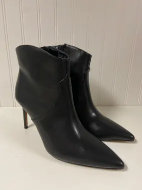 Black Boots Ankle Heels Express, Size 9