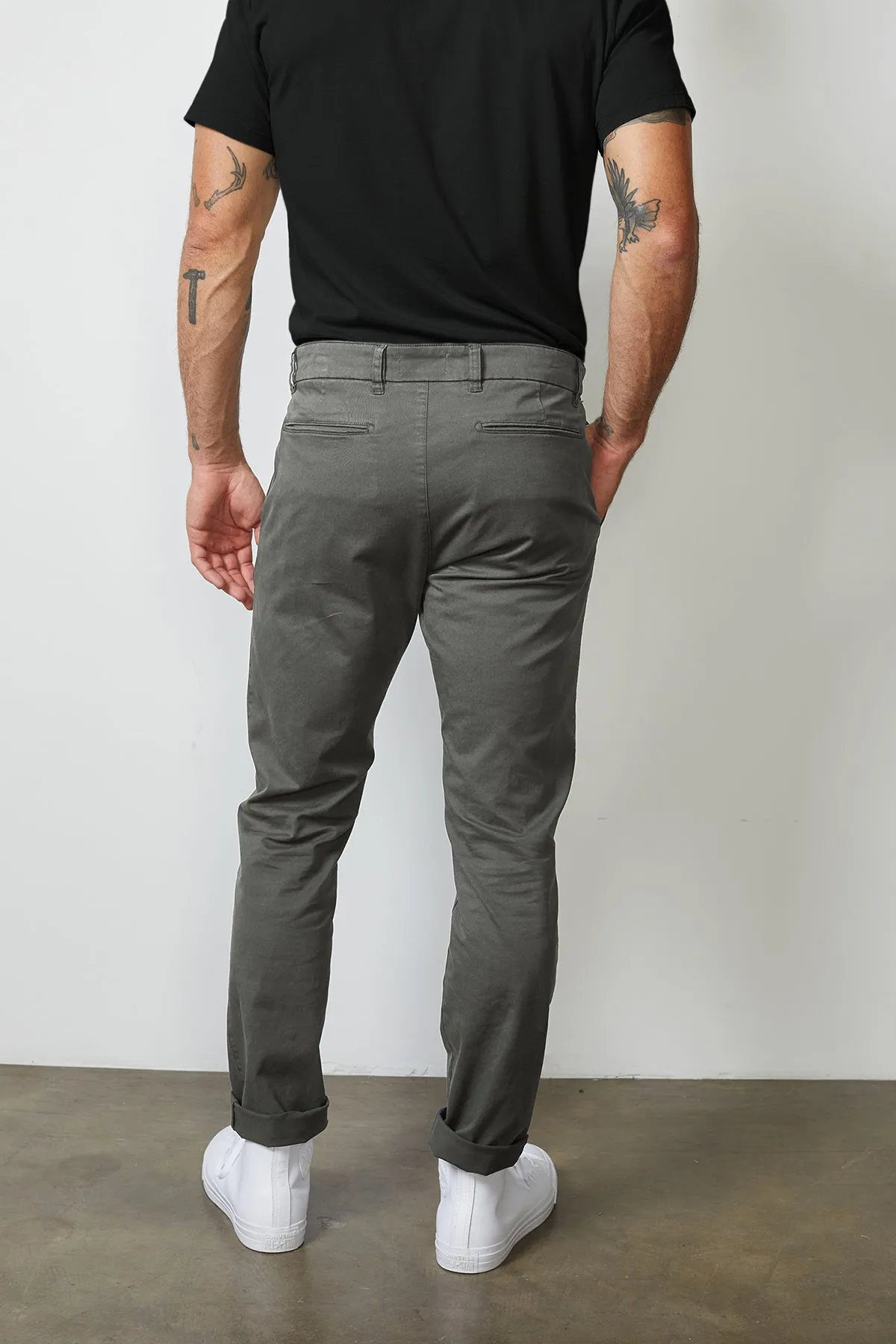 BROGAN COTTON TWILL PANT