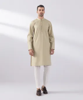 Cotton Jacquard Kurta