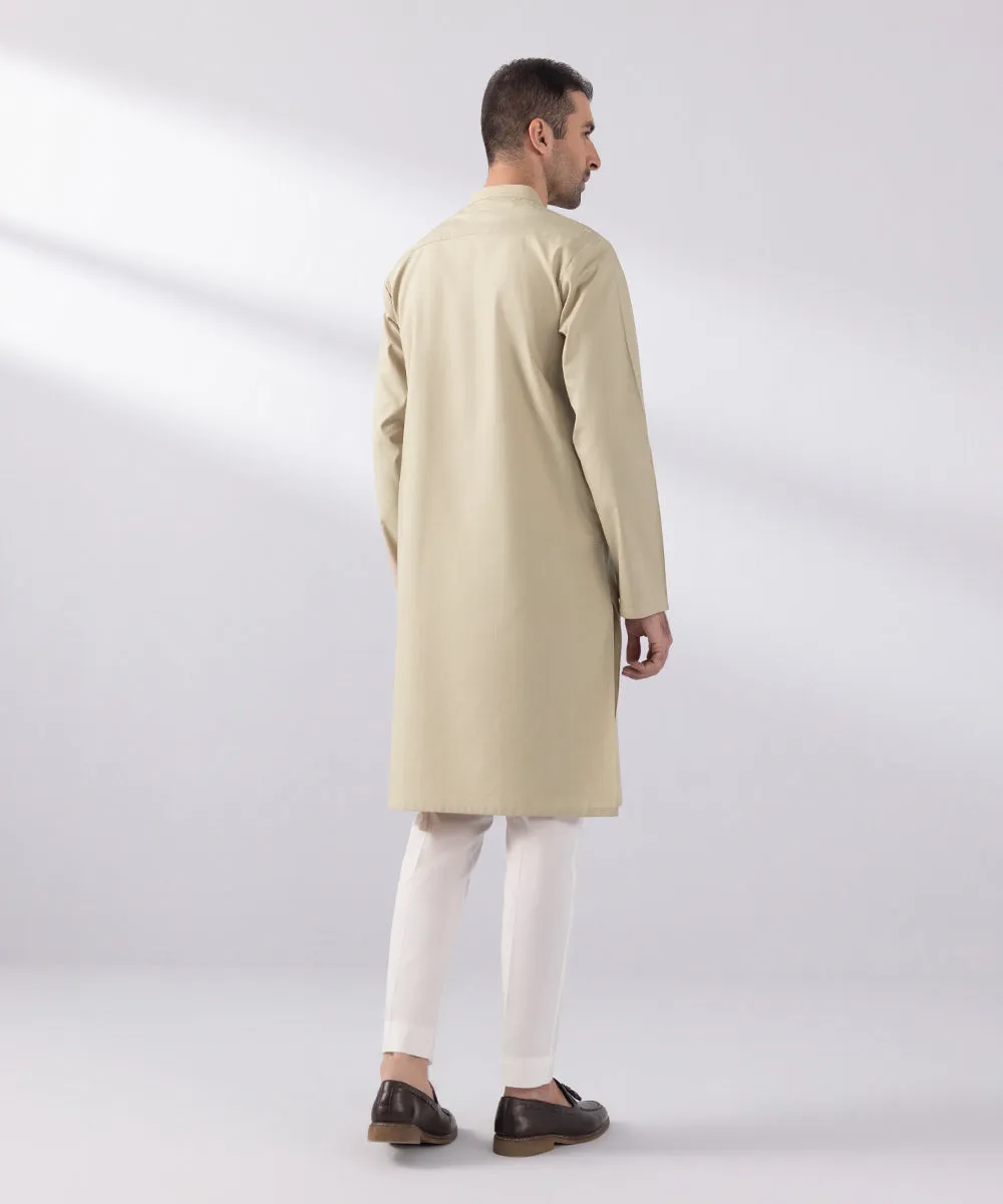 Cotton Jacquard Kurta