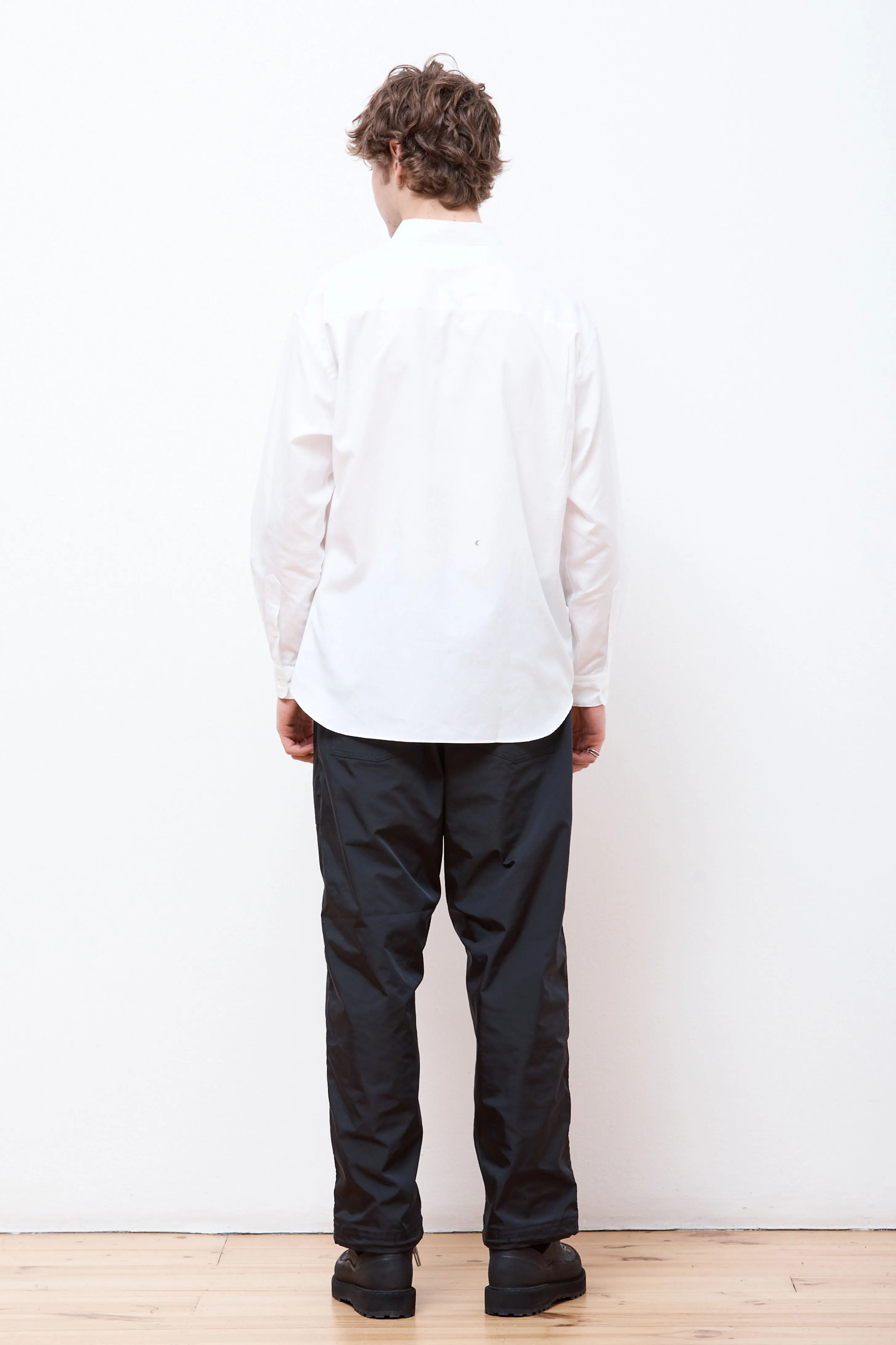 Cotton Logo Shirt White