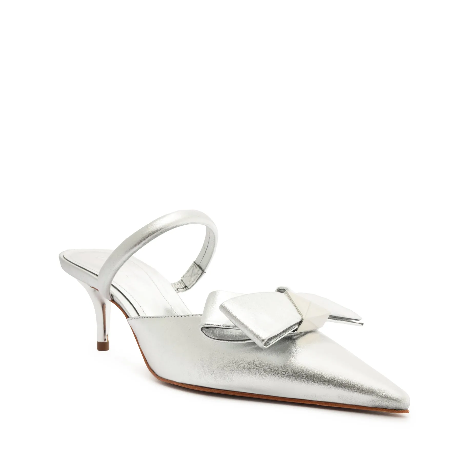 Diane Metallic Leather Pump