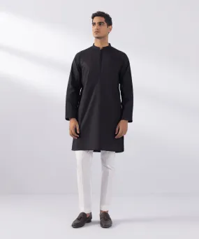 Embroidered Cotton Kurta