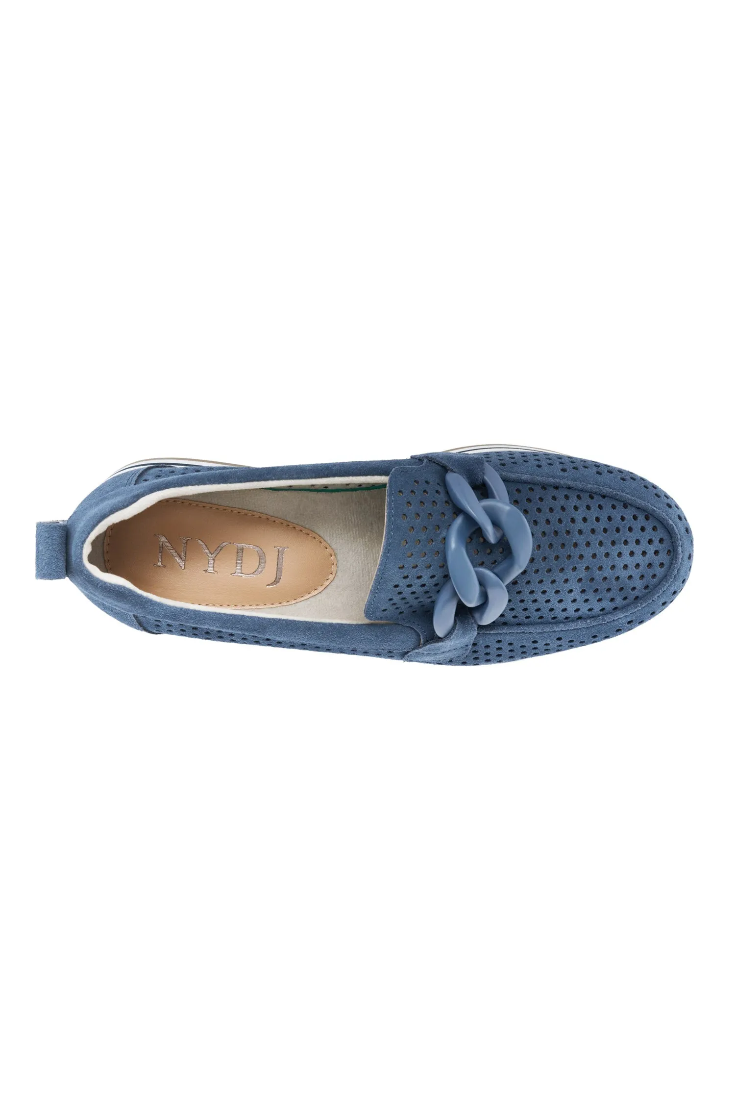 Fern Platform Loafers - Navy