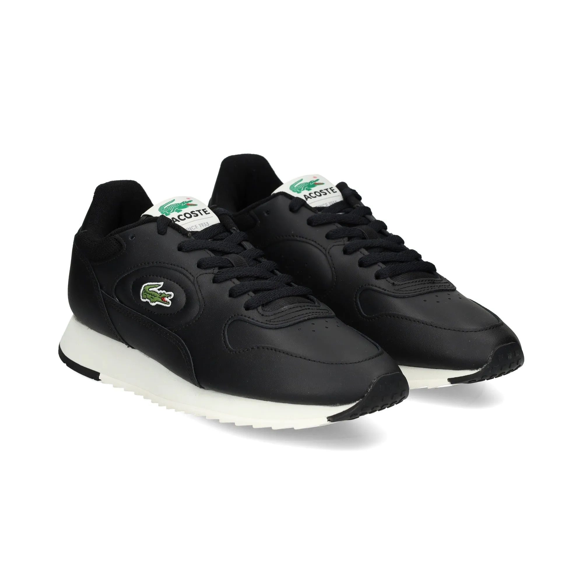 Lacoste Linetrack Leather Trainers