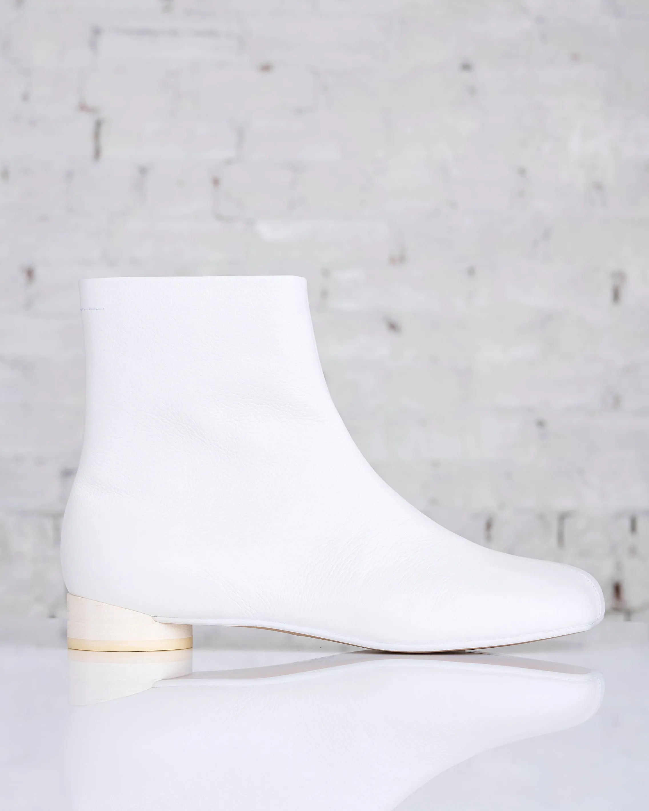 Maison Margiela MM6 Ankle Boot Whisper White