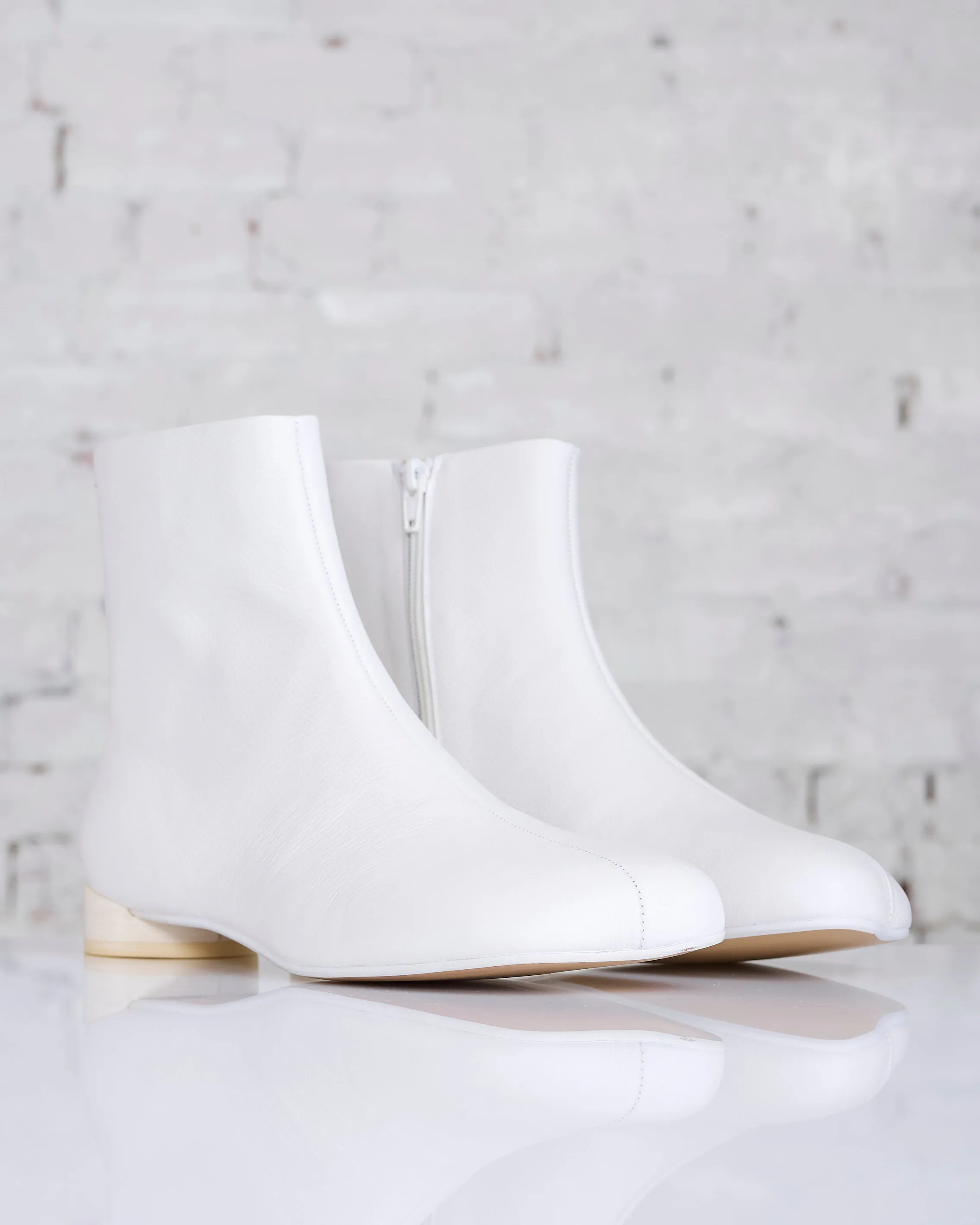 Maison Margiela MM6 Ankle Boot Whisper White