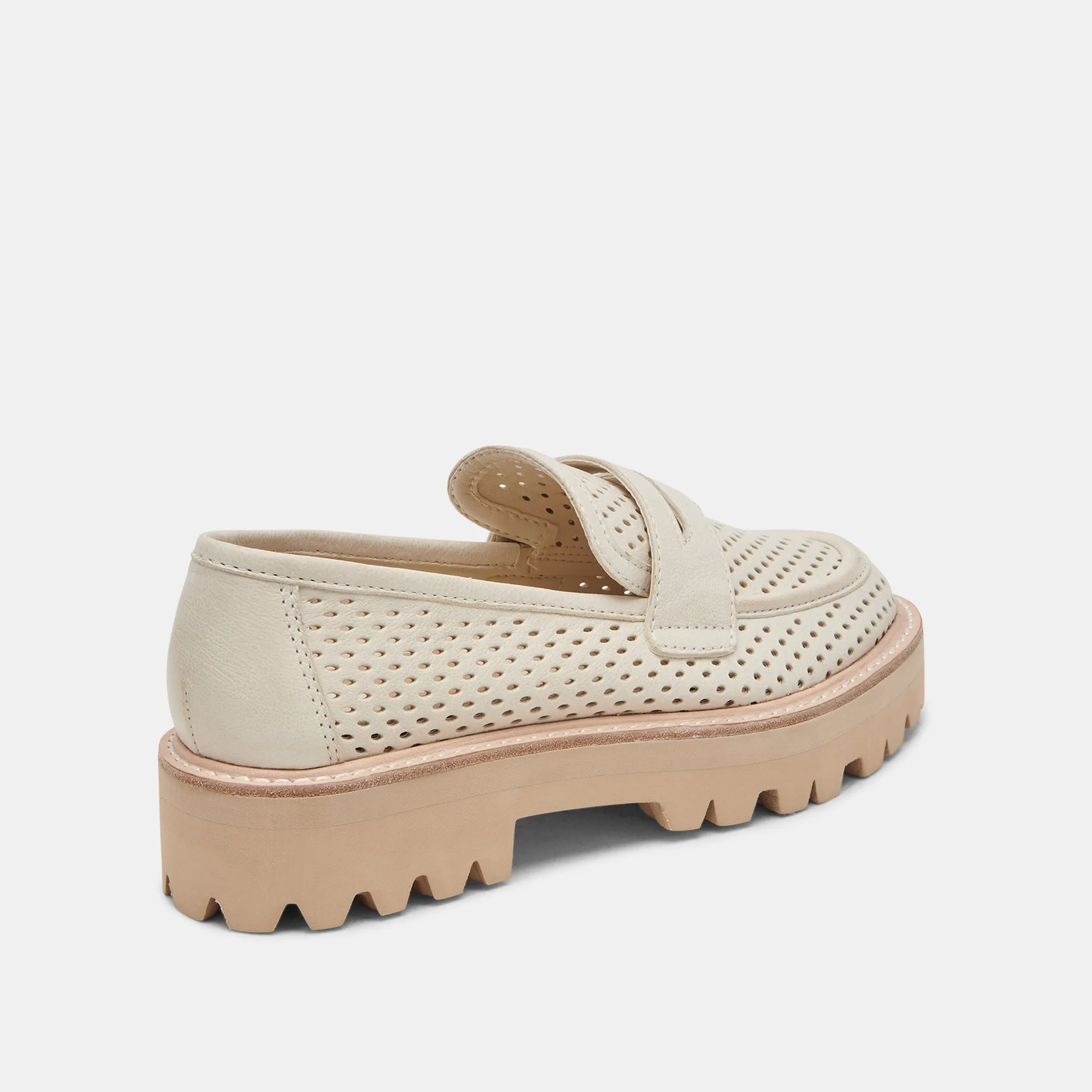 MALILA LOAFERS IVORY NUBUCK - re:vita