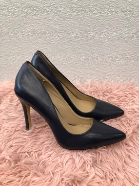 Navy Shoes Heels Stiletto Saks Fifth Avenue, Size 6