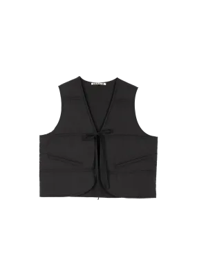 Padded cotton gilet