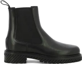 "COMBAT" ANKLE BOOTS