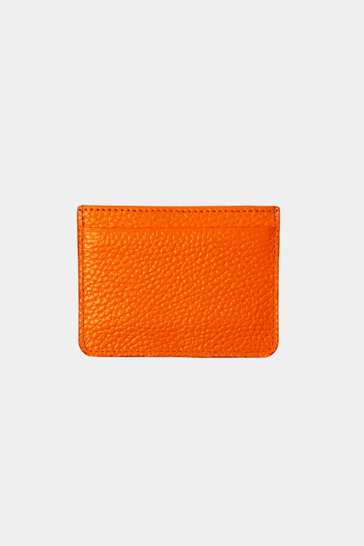 TANGERINE LEATHER CARDHOLDER